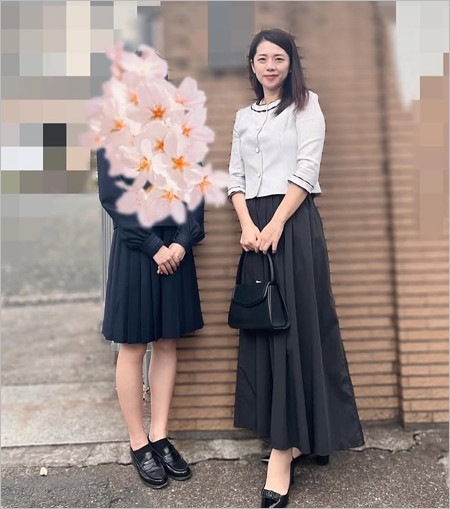吉岡美穂と長女