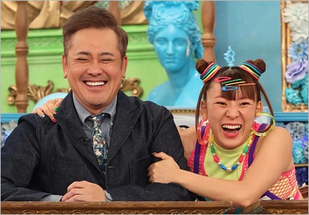 くりぃむしちゅー有田哲平とフワちゃん