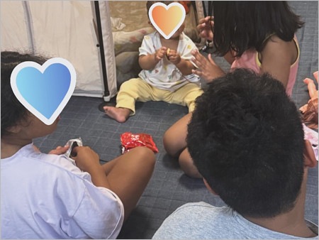 クリス・ハートと北海道で暮らす長男・長女・次女・四女