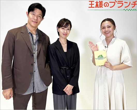 戸田恵梨香と鈴木亮平が王様のブランチ出演時の画像