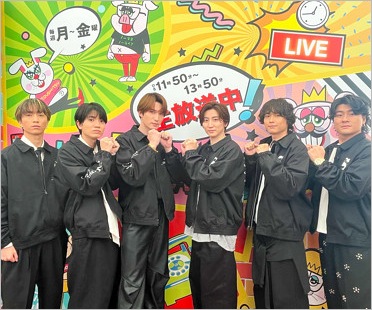 SixTONES『ぽかぽか』出演後の画像