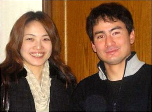 野口健と妻・靖子