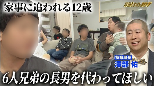 探偵ナイトスクープのヤングケアラー回のサムネイル