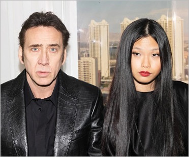 ニコラス・ケイジと日本人妻の女優・芝田璃子