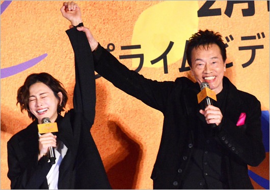 米倉涼子と遠藤憲一