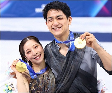 りくりゅうペア（木原龍一＆三浦璃来）