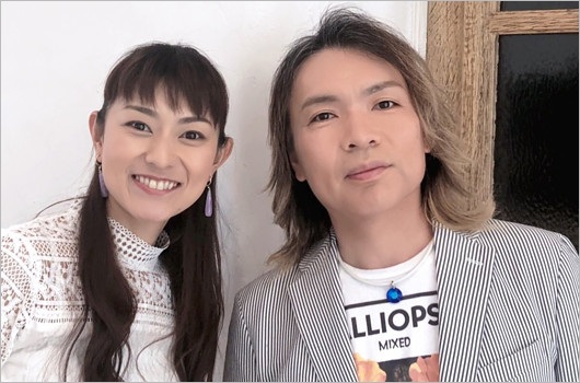 LUNA SEA真矢と妻・石黒彩の夫婦2ショット