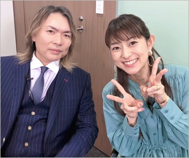 LUNA SEA真矢と元モー娘。石黒彩