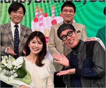 黒田みゆアナ、おぎやはぎ小木博明、山里亮太、武田真一アナ