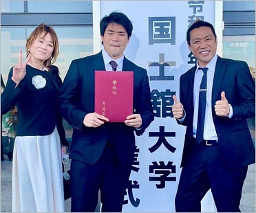 はなわと長男・塙元輝