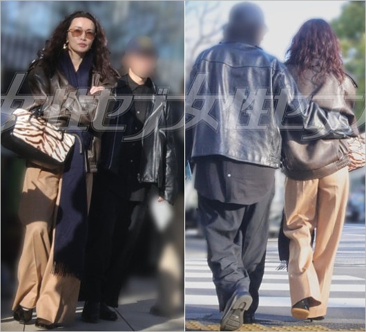 長谷川京子と7歳年下新恋人のデート画像