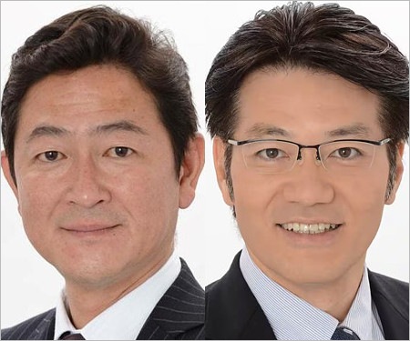 日本テレビ河村亮アナ＆菅谷大介アナ