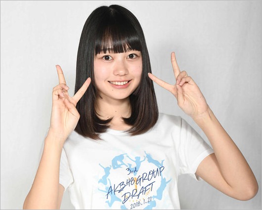 AKB48大盛真歩がドラフト研究生時代の画像