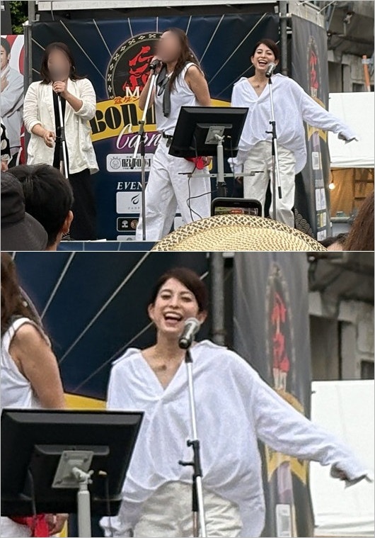 上原多香子の近影『第2回島ぜんぶでお～きな祭 沖縄国際文化祭』出演