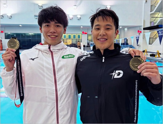 競泳日本代表・松山陸選手と瀬戸大也選手