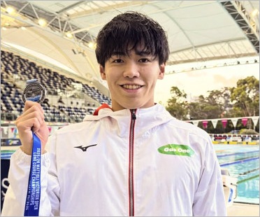 松山陸選手