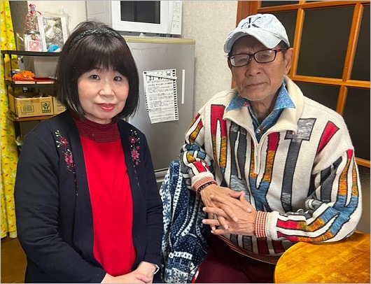 清水章吾とパートナーの演歌歌手・水沢巡美