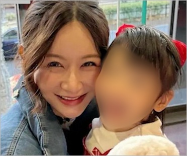 宮崎麗果と長女
