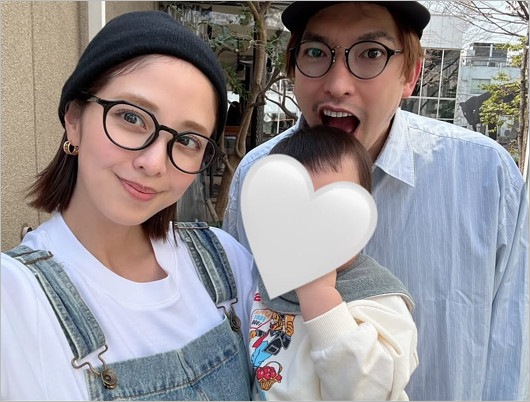 EXITりんたろー。と子供、妻・本郷杏奈
