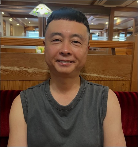 イメチェンした河本準一
