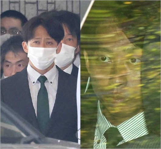元広島カープ羽月隆太郎被告が裁判出廷時の姿