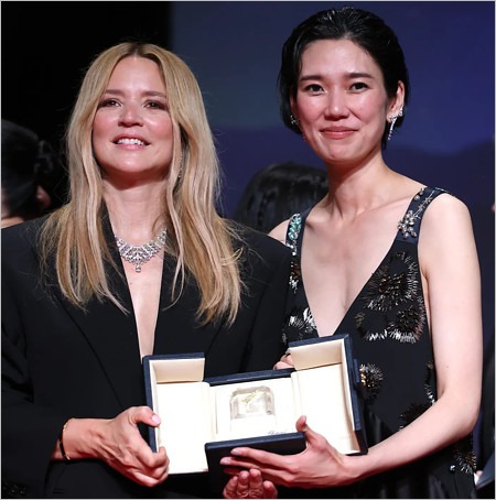 今年のカンヌ映画祭で女優賞受賞の岡本多緒＆ビルジニー・エフィラ