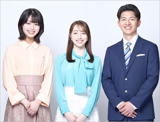 2026年TBS入社の多田成美アナ・バーンズ恵麻アナ・藤岡源アナ