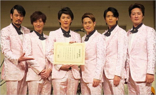 純烈の結成初期メンバー(小田井涼平・後上翔太・林田達也・友井雄亮・白川裕二郎・酒井一圭)