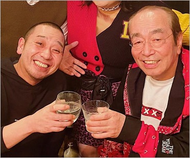 千鳥・大悟と志村けん