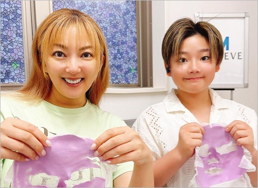 山田まりやと長男・宗徳