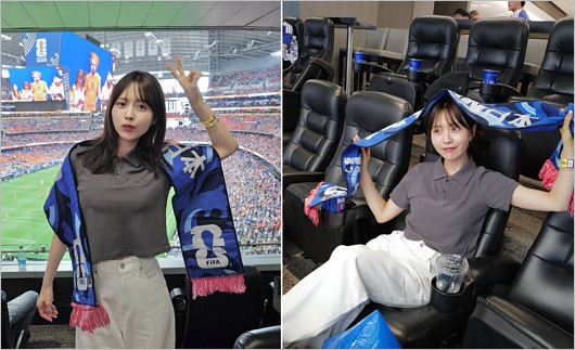 久保建英選手の彼女説の新田さちかが交際匂わせ?W杯試合観戦報告画像