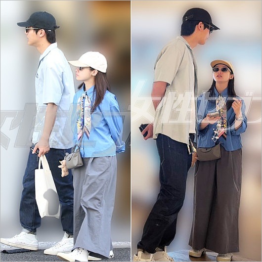 橋本環奈と中川大志の2ショット