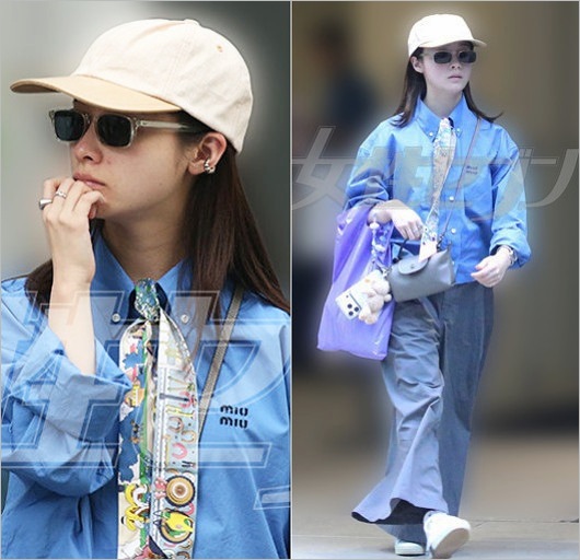 橋本環奈の私服(MIU MIU)