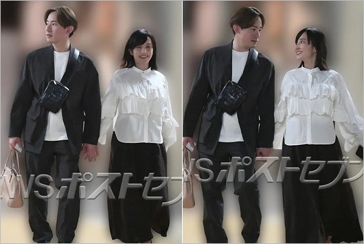 NHK林田理沙アナと夫のサックス奏者・上野耕平の手つなぎ2ショット
