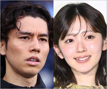 田中碧選手と鈴木愛理