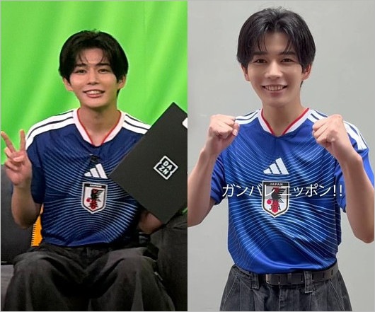 長尾謙杜が激ヤセ?DAZN配信出演時の姿