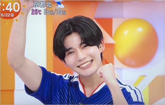 長尾謙杜が出演『めざましテレビ』2026年6月22日放送回