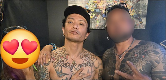 田中聖の刺青