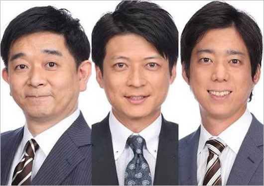 フジテレビ伊藤利尋アナ・倉田大誠アナ・立本信吾アナ