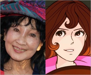 初代・峰不二子役の二階堂有希子