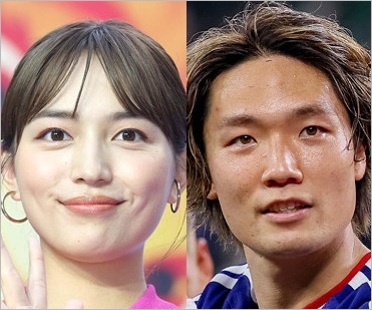 川口春奈と板倉滉選手