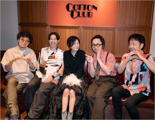 広末涼子の復帰ライブ・バックバンドメンバーとの画像