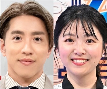 村上信五と黒木千晶アナウンサー