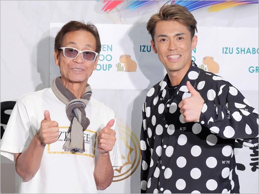 清水アキラと三男・清水良太郎