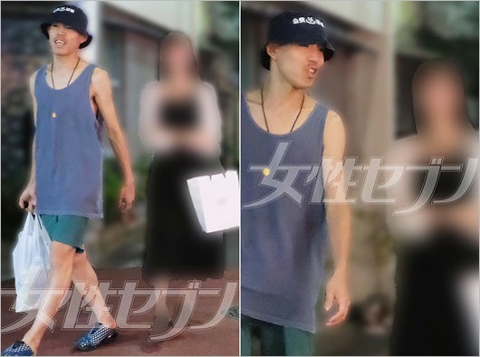 四千頭身・都築拓紀が書類送検前に美女と密会画像