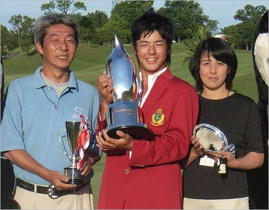 石川遼選手の両親