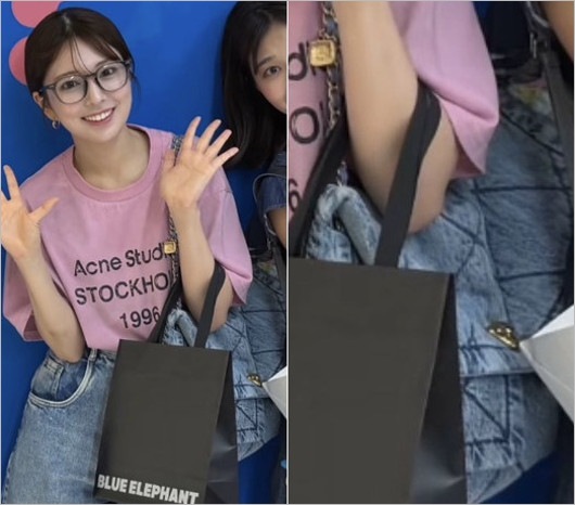 黒田みゆアナがシャネルのバッグを持ち匂わせ疑惑画像