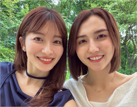 TBS山形純菜アナと山本里菜アナ