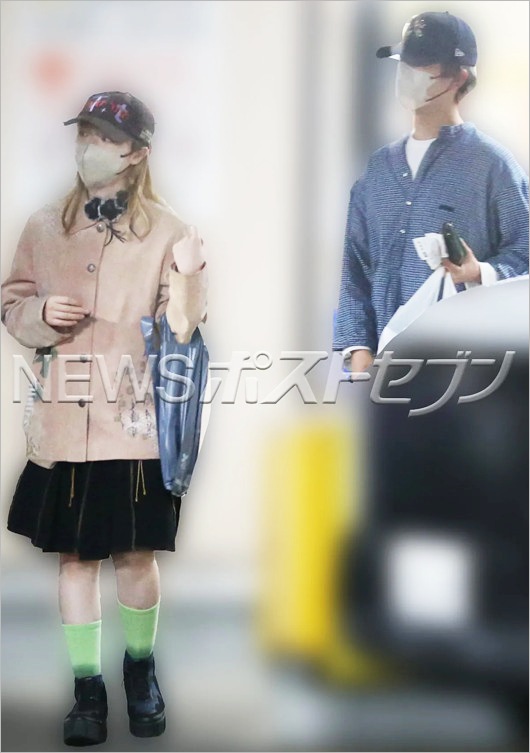 渡辺みり愛と萩谷慧悟の2ショット