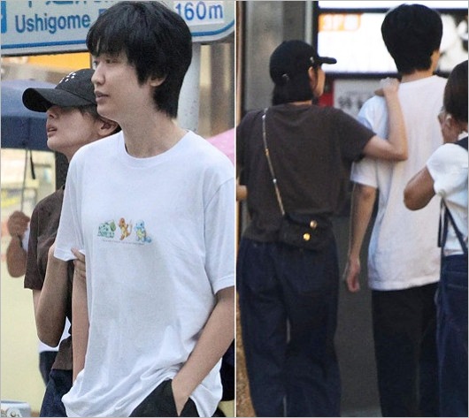 岡田紗佳と彼氏？のポケモン実況配信者ライバロリの腕・肩組みデート画像